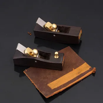 

NEW Hard Leather Tools Skiver Knifes African Ebony Wood Base Tool Plane Cutter Beveling Cutting Leather Skiving Knife