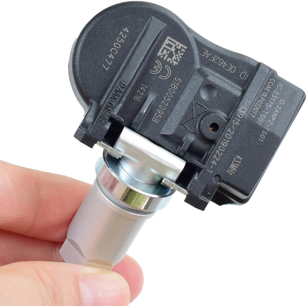 1 шт. система контроля давления в автомобильных шинах, датчик TPMS 4250C477 433 МГц для Citroen Mitsubishi peugeot 4008