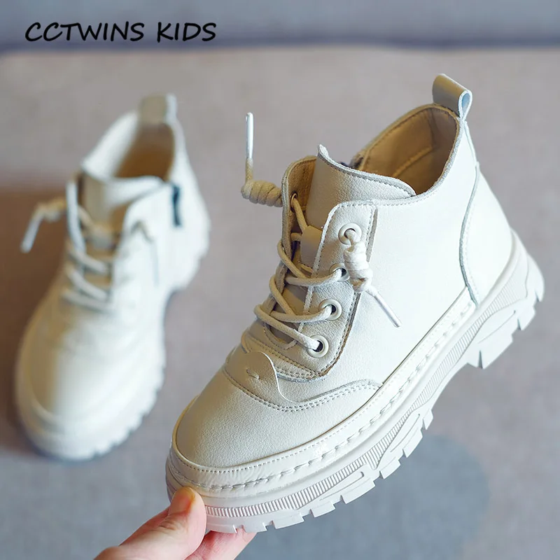 CCTWINS/детская обувь; коллекция года; Осенняя детская кожаная обувь из искусственной кожи; Модные Ботинки martin; Брендовые ботильоны для маленьких мальчиков; для девочек; MB047