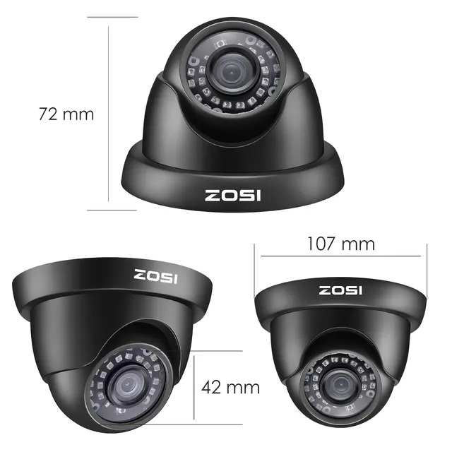 Wireless Cctv Zoohi Camera App 2MP 1080P Wireless PTZ IP Dome