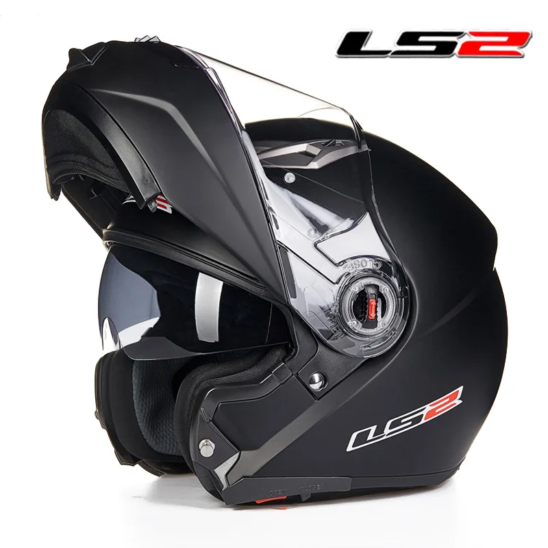 LS2 FF370 модульный мото rcycle шлем Полнолицевой гоночный мото rbike шлем с внутренним солнцезащитным козырьком женский мужской флип-ап мото шлемы ECE