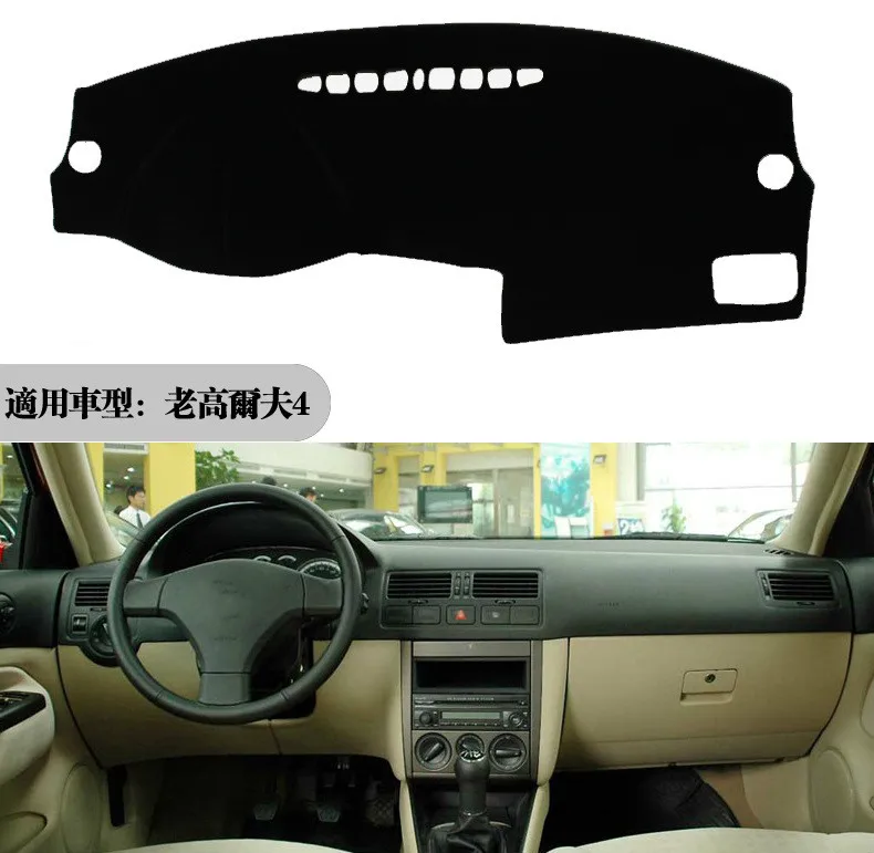 

Car Dashboard Cover Dash Mat For Volkswagen Vw Golf 4 MK4 1997 - 1999 2000 2001 2002 2003 Non-slip Sun Shade Pad Carpet