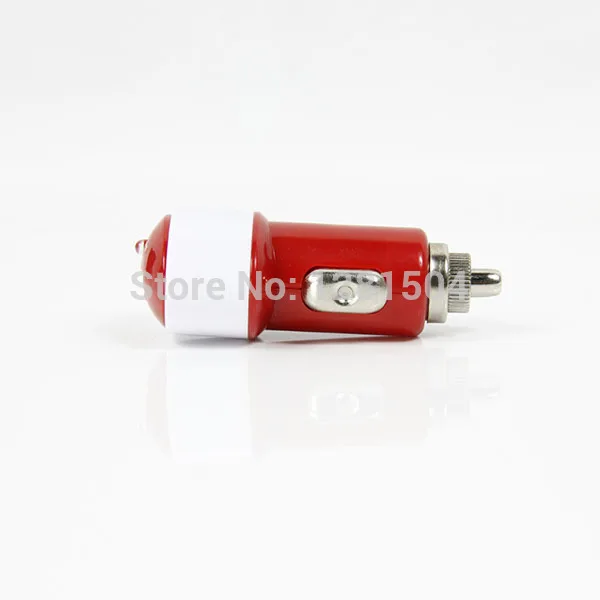 Оптовая продажа автомобильное зарядное устройство USB для Iphone 4 5 В 2 1 А цветной