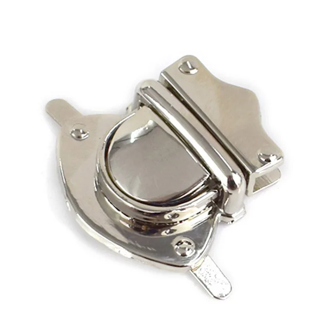 Silver Meetee 2 шт. 29X39 мм/57X40 мм металлический замок застежка сумки заглушка замок защелки пряжки DIY Сумочка Кошелек деко Замена Аппаратные аксессуары - Цвет: Silver