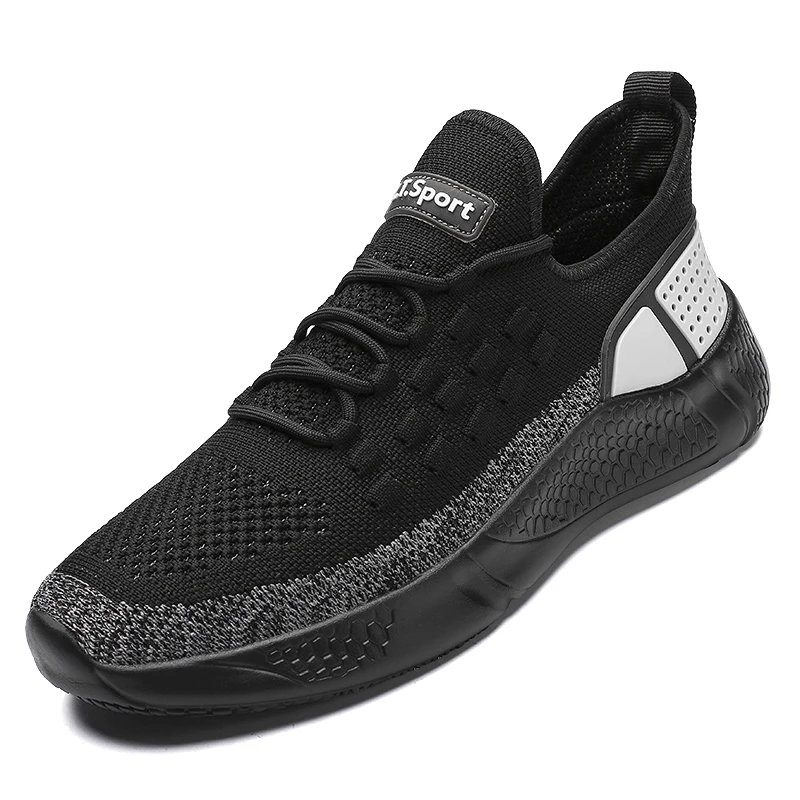 ZINXINMen's shoes breathable sneakers Korean version of the trend of all-match men's mesh sports casual running shoes