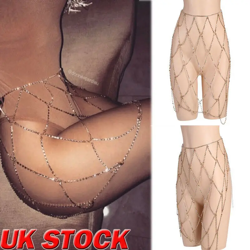 

New Fashion Women Mesh Skirt Wrap Sequin Crystal Beach Chain Cover Up Swimwear Skirt Rhinestone Mesh Skirt
