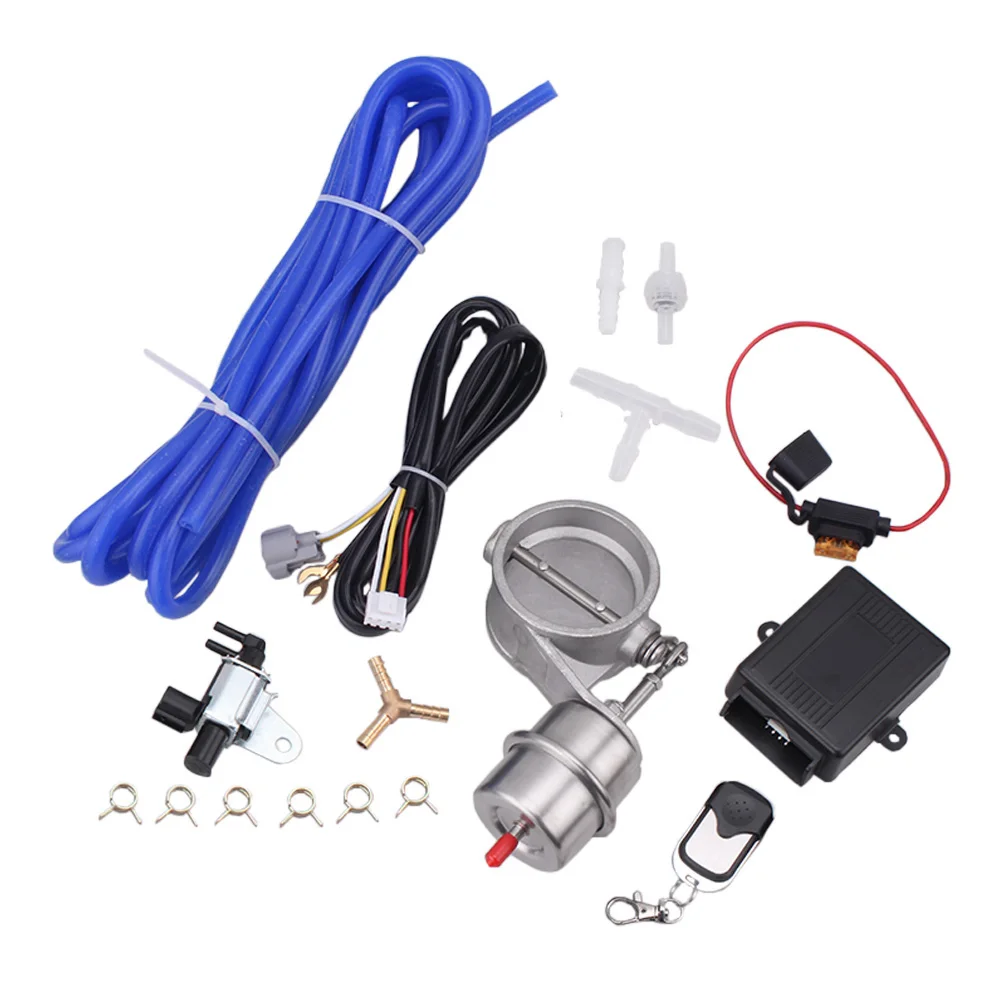 

RASTP-D63 2.5Inch Stainless Steel Exhaust Control Valve Vacuum Actuator Open Style Wireless Remote Controller Set RS-BOV042-NEW