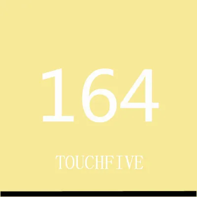 TOUCHFIVE 168 цветов одиночные художественные маркеры Кисть ручка эскиз на спиртовой основе маркеры двойная головка манга ручки для рисования товары для рукоделия - Цвет: 164-anise