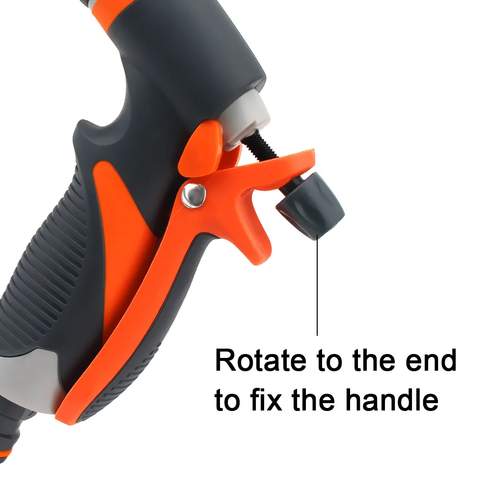 Garden sprinkler Lawn Spray Watering 8 Spray Modes Garden Tools Garden Washing Car High Pressure Water Tool Adjustable Hose Sprinkle Nozzle