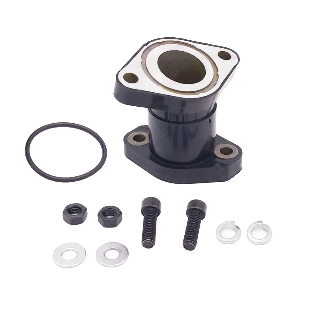 Intake Manifold Carb Carburetor Adapter Joint Boot Replacement for Yamaha Big Bear 350 YFM 350 93 -97