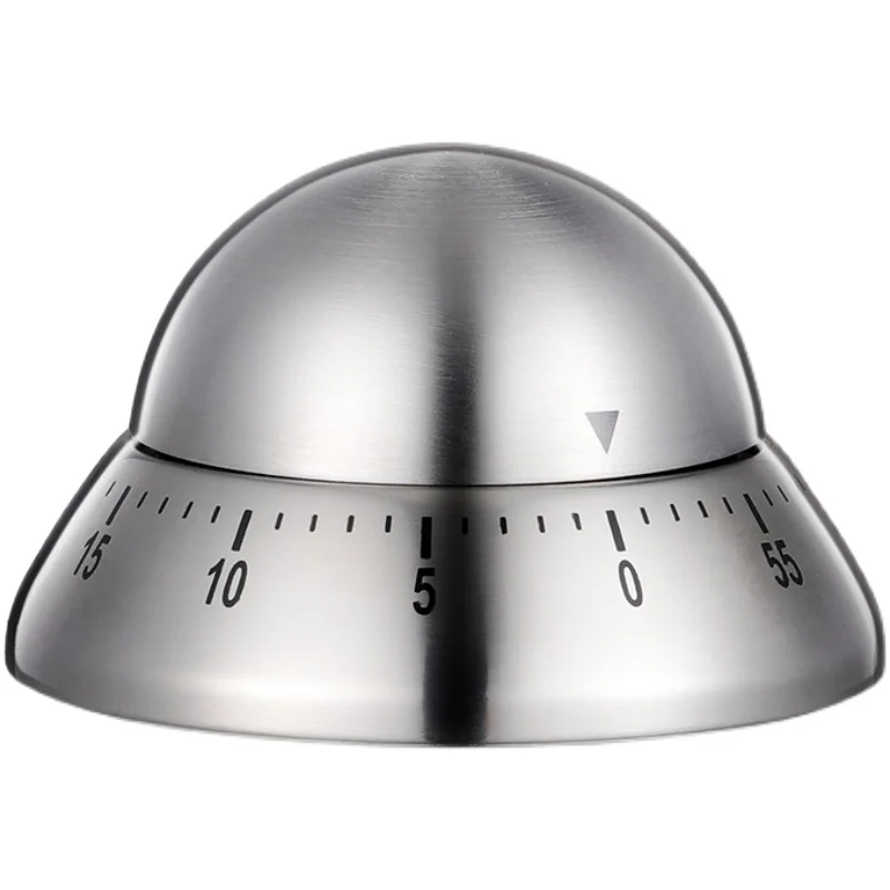 

Aixiangru-Stainless Steel Egg Shape Kitchen Timers, 60 Minute Countdown, Cooking Timer, Kitchen Accessories, Count Down