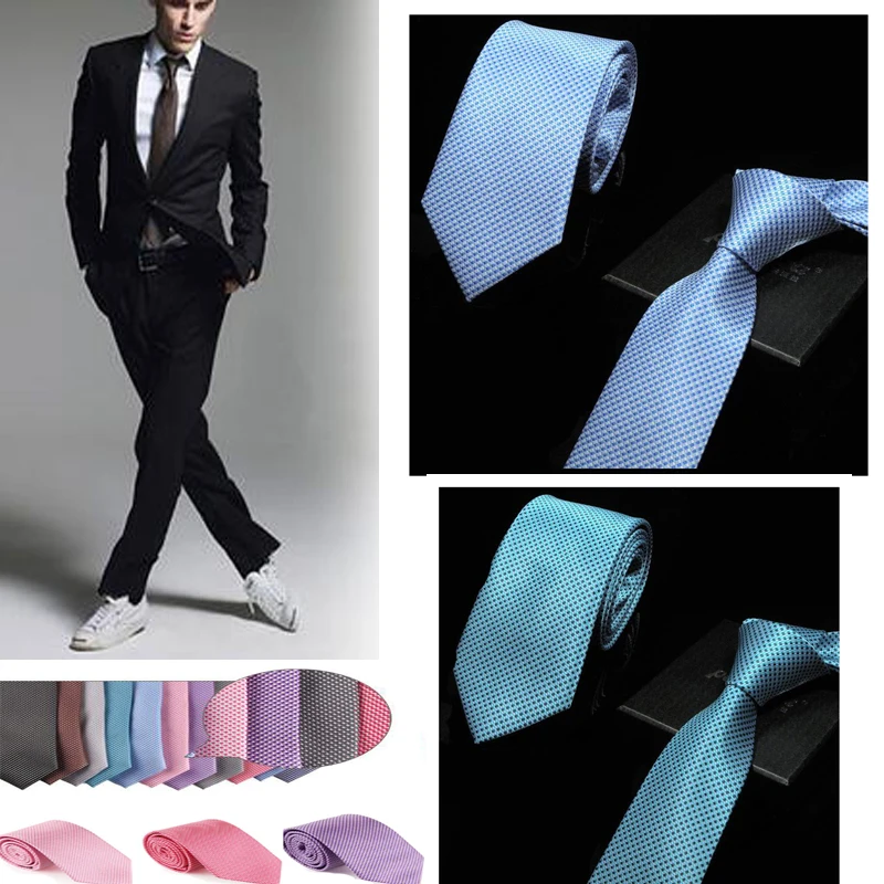 Новинка 7 см ширина мужские галстуки s для мужчин галстук в горошек мужской галстук в горошек худой тонкий мужской галстук галстуки для свадебной вечеринки YJC0006