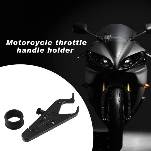 Régulateur de vitesse de moto Papillon Compatible Mb-ot312-bk Aluminium de  haute qualité Verrouillage Aide Retenue Universelle Poignée de poignet