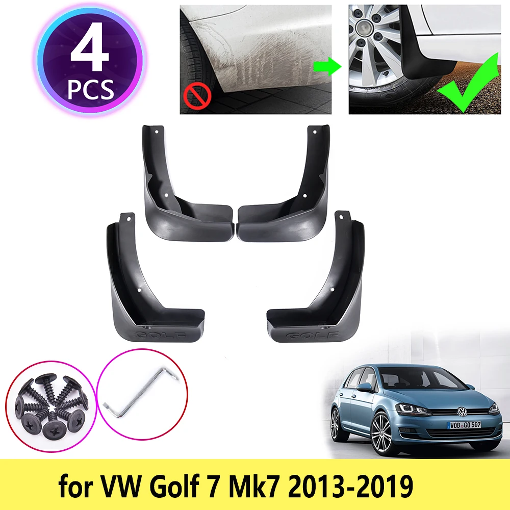Guardabarros para coche, accesorios VW, Golf 7, MK7, 2013, 2014, 2016, 2017, 2018, 2019 - AliExpress Automóviles y motocicletas
