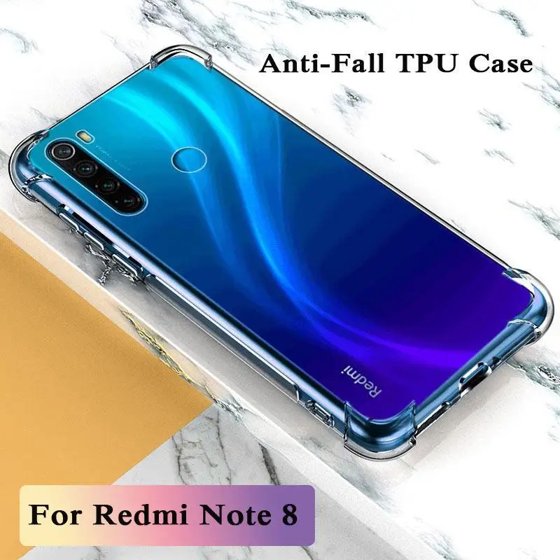6D прозрачные чехлы для телефонов Xiaomi Redmi Note 8 7 6 5 Pro K20 Pro, мягкие силиконовые мешки из ТПУ, задняя крышка для Xiaomi Mi CC9E Shell