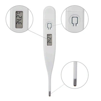 

Accurate Digital Oral Thermometer Home Adult Baby Body Electronic Thermometer Digital LCD Display Fever Heat Temperature Meter
