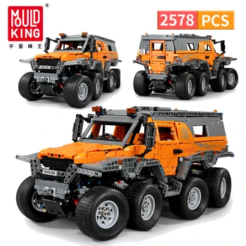 

Off-Road Vehicle RC Avtoros Shaman Technic Series Car Model Building Blocks Educational Bricks Compatible LegoED For Boys Toys