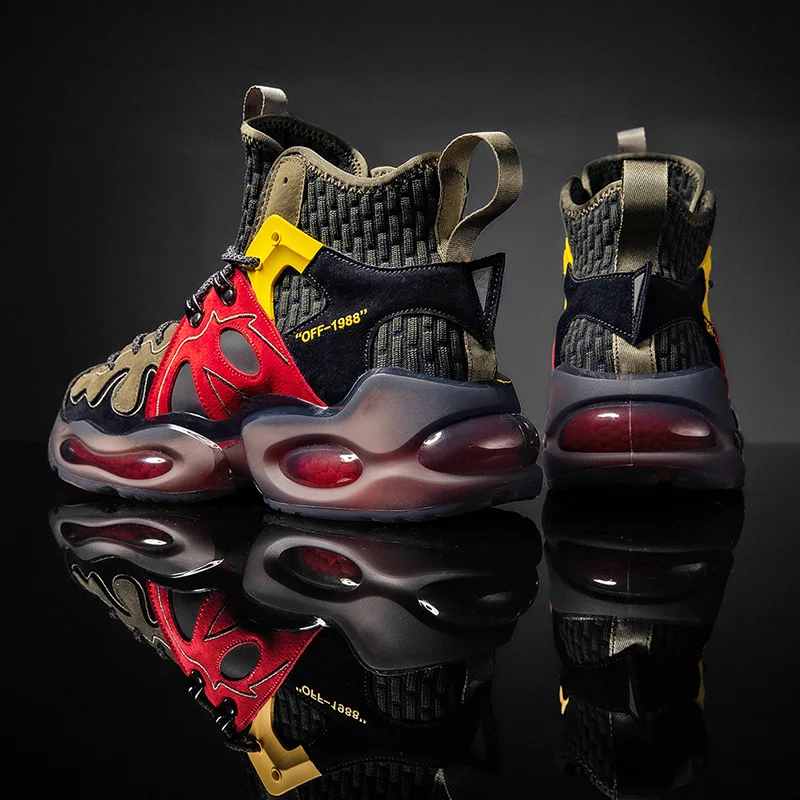 

high-quality Men Sneakers Winter High Running Shoes Jogging Casual Comfortable Sports Walking Footwear Adult Hot Sale Big Size