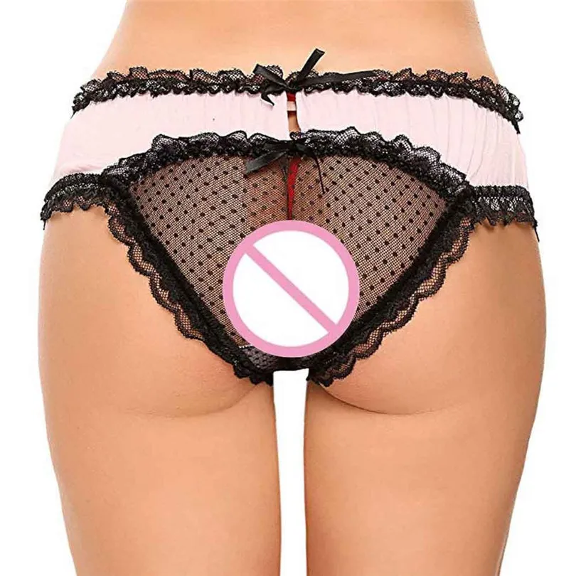 Sexy Women's Underpants Lingerie G-string Briefs Underwear Panties Bow T-string Thongs Knick Soutien Gorge Sexy Erotique 40OCT103