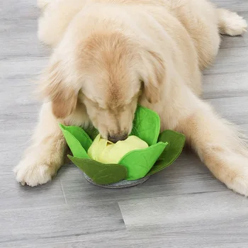 

Pet Food Smell Ball - Fun Interactive Plush Toys For Dogs Cats Increases IQ Release Stress dog intelligence toys