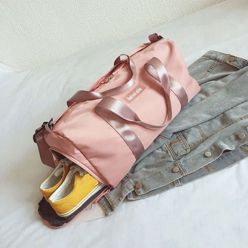 Fitness Travel Handbag For Women Men Dry Wet Separation Bag With Shoes Compartment Portable Large Capacity Folding Sports Gym Ba |