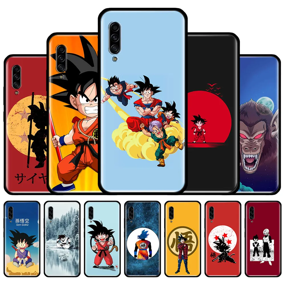 DRAGON BALL Kid Goku Silicone Phone Case For Samsung Galaxy A10 A20 A30