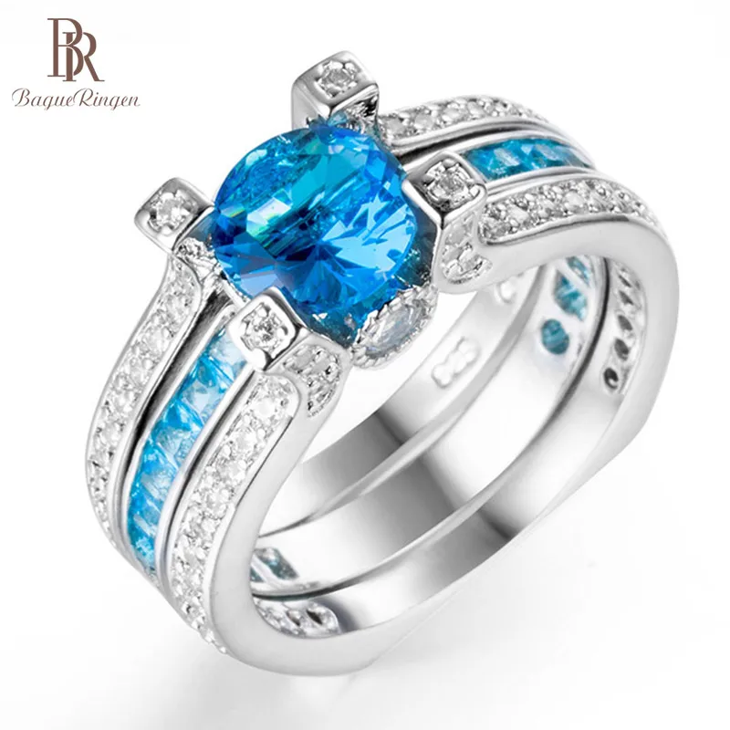 Bague Ringen Серебро 925 ювелирное изделие стиль кольцо для женщин съемный набор влюбленных Кольцо Пара стиль День рождения подарок на день Святого Валентина