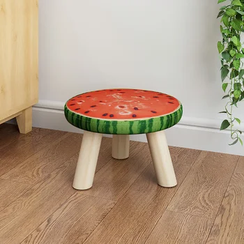 

household small stool fashion small bench low stool stool solid wood bedroom change stool shoes shoe stool at the door