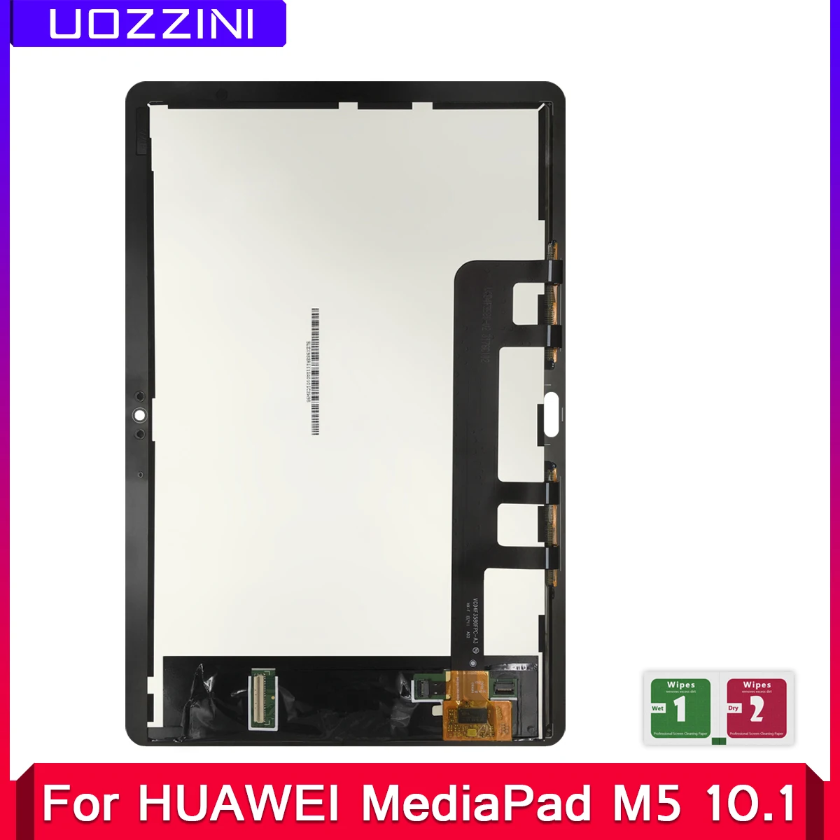 5 шт./лот для huawei Mediapad M5 10,1 протестированный AAA класс ЖК-дисплей кодирующий преобразователь сенсорного экрана в сборе Замена