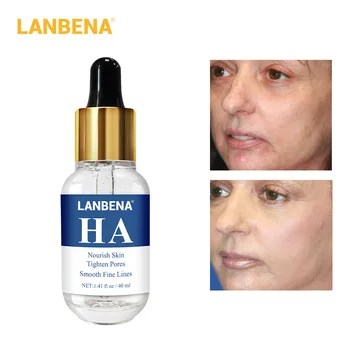 

LANBENA 40ml Hyaluronic Acid Serum / vitamin c serum Smooth Fine Lines Moisturizing Tighten Pores Anti-Anging Skin Care