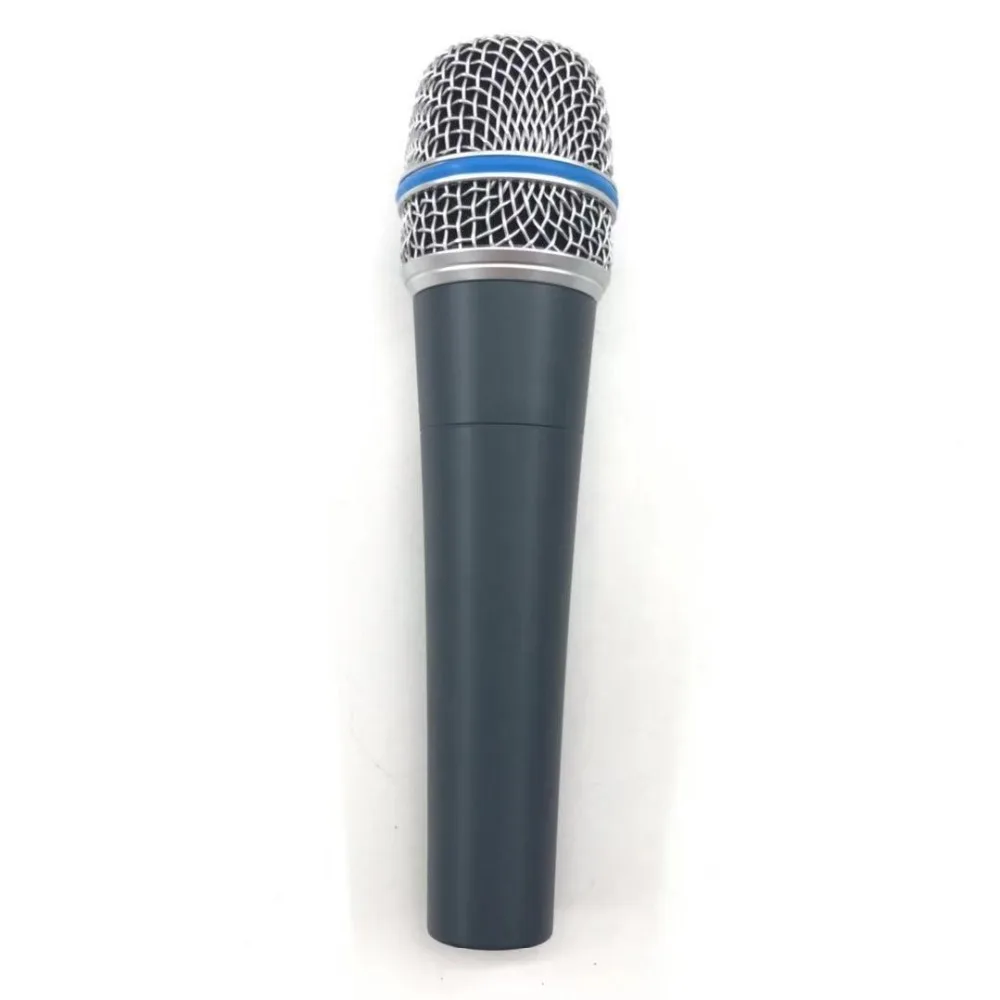 Качество BETA57 Профессиональный BETA57A суперкардиоидный Караоке ручной динамический проводной микрофон Beta 57A 57 микрофон майка - Цвет: single microphone