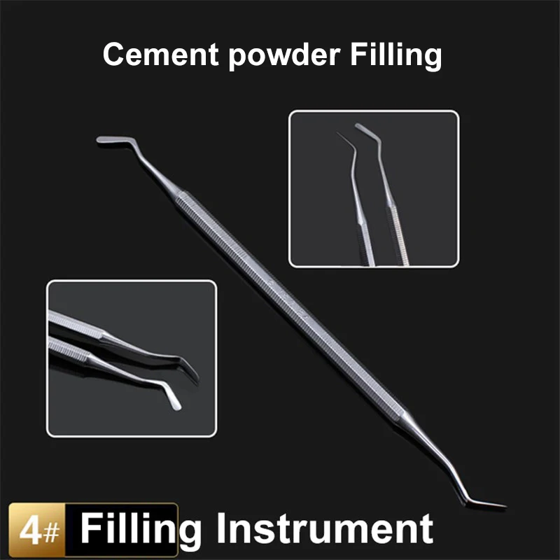 1pcs Dental Stainless Steel Double Ended Spatula Mixing Knife Wax Carver Composite Resin Filling Tool Instrument Wax Scoop