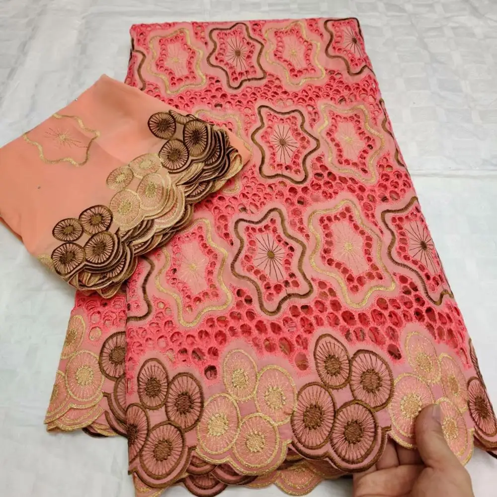 Африканская кружевная ткань высокое качество швейцарская вуаль кружева в швейцарской вуали suisse нигерийские кружевные ткани для вечеринки 7yard/лот