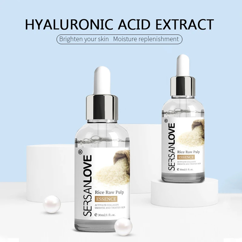 Face Serum Hyaluronic Acidserum Deep Moisturizing Whitening Anti Winkles Remove Acne Shrink Pores Liquid Skin Care TSLM1 | Красота и