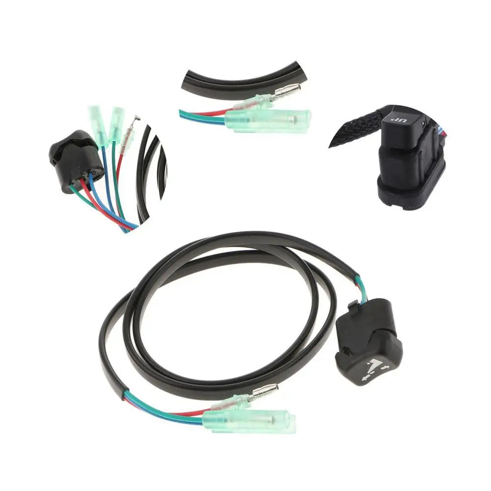 Боковое управление светодиодный подъемный переключатель для Honda Trim Tilt Switch