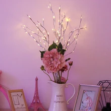 Coquimbo 20 светодиодный светильник украшение дерево ива ветка свет теплое освещение на Рождество вечерние свадебные украшения дома ночник