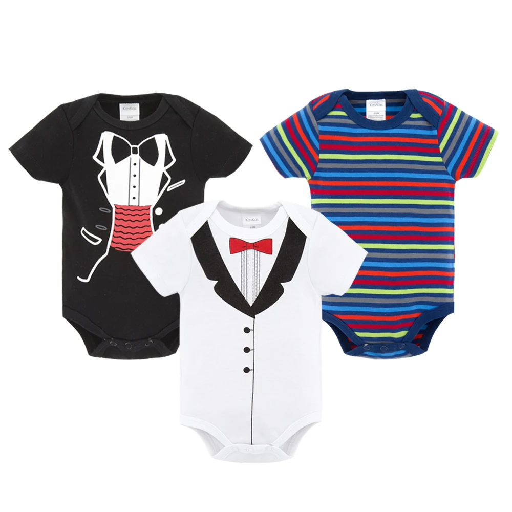 Honeyzone 3 шт./компл. Одежда для новорожденных мальчиков хлопковая детская одежда с короткими рукавами menina трикотажная Детская Пижама бебекская одежда, комплект