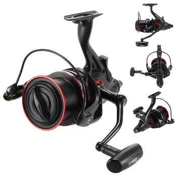 

12+1BB Ball Bearings Spinning Fishing Reel 4.6:1 Left/Right Interchangeable Collapsible Handle Fishing Reel Metal Spool Fishing