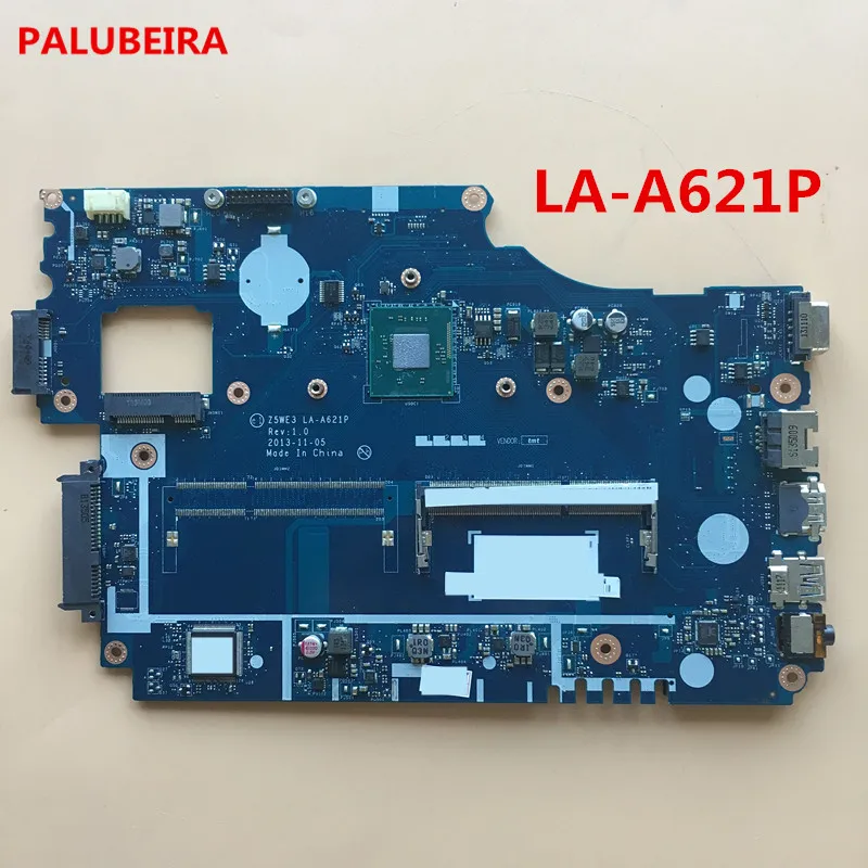 PALUBEIRA NBC3911001 Бесплатная доставка Z5WE3 LA-A621P материнская плата для acer aspire E1-510