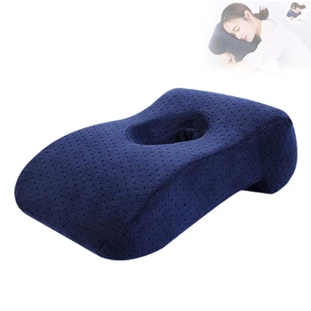 

U-Shaped Desk Nap Pillow Neck Supporter Seat Cushion Headrest Travel Neck Pillow with Arm Rest