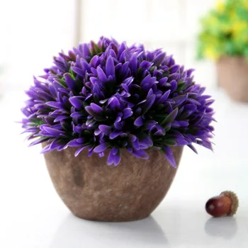 

Simulation Flower Miniascape Wedding Home Sitting Room Adornment Flowers Potted Furnishing Articles Ornaments