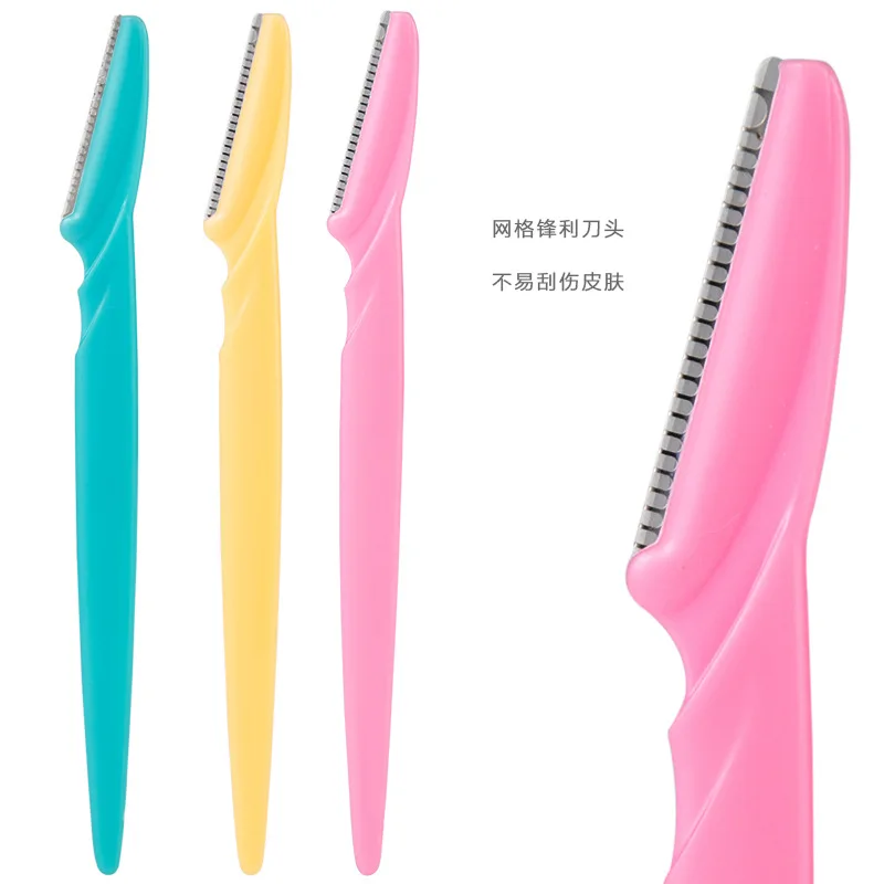 

1/3 PCS Women Eyebrow Trimmers Face Eyebrow Hair Shaver Remover Blade Razor Epilator Facial Face Razor Eyebrow Tweezers Blades
