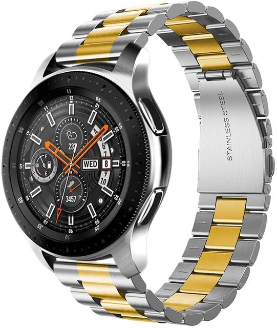 22mm for Huawei Watch GT2 amazfit bip metal strap For Samsung Gear S3  Sport Classic huawei gt galaxy watch 42mm 46mm Band