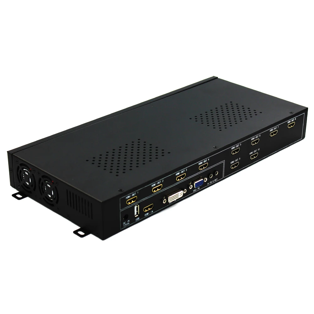 ISEEVY видео настенный контроллер 3x3 2x5 2x4 HDMI DVI VGA USB видео процессор для 9 ТВ Сращивание дисплей