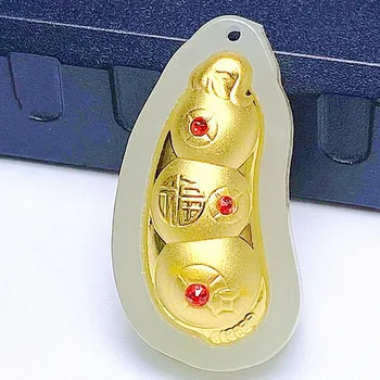 

Four Seasons Fortune Bean Pendant