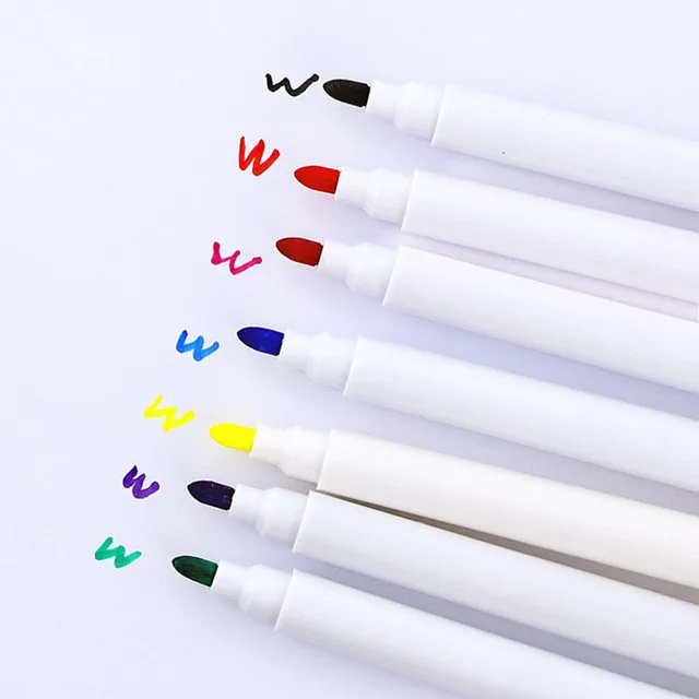 4Pcs/Set Transparent Dry Brush Bag Kids Drawing Board DIY Painting Doodle Coloring Learning Educational Toys For Children Gifts 5