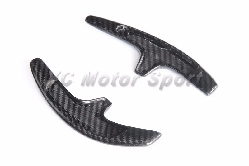 Porsche 911 997 991.1 918 970 971 Panamera 958 Cayenne Sport Model GT3RS Extended PKD Shift Paddle DCF Twill Weave Glossy Finish  (3)