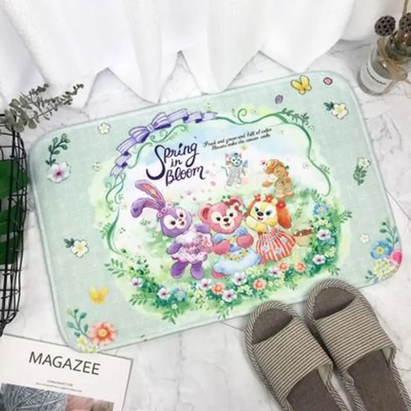 Фланелевый коврик для ванной Disney Duffy абсорбирующий мягкий подходит душа спальни