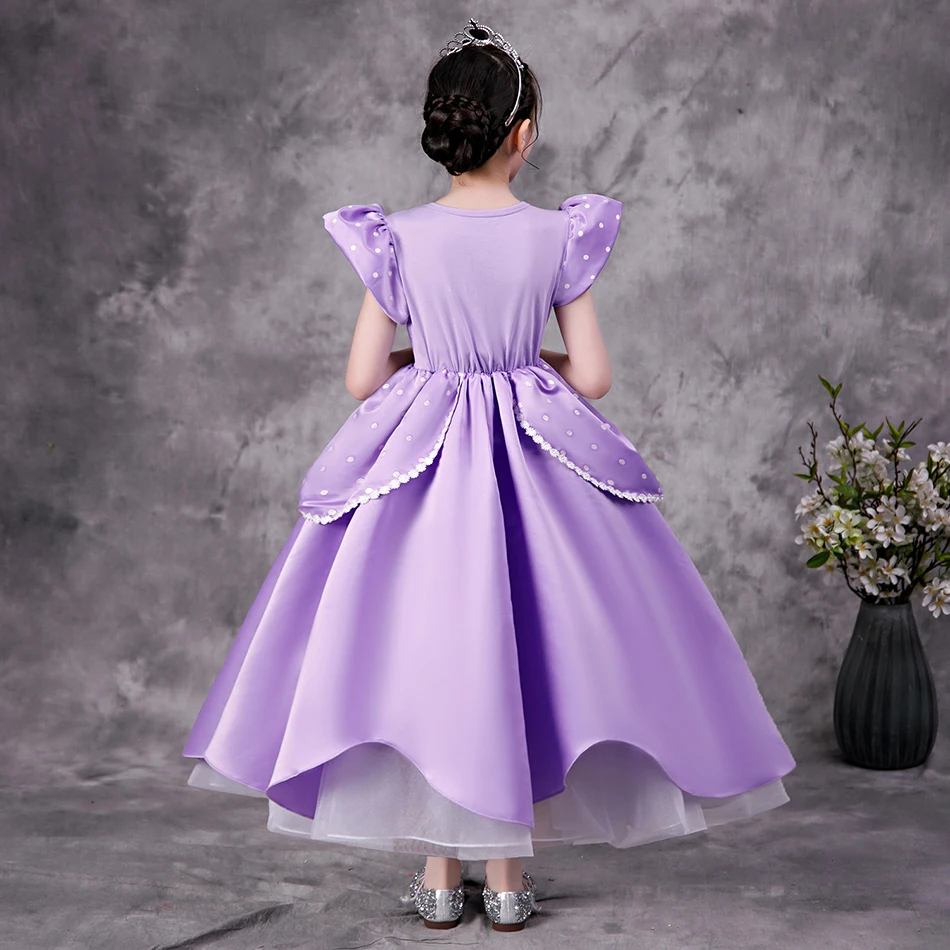 Roupa para Boneca de Pano tema princesa Sofia - Vestido