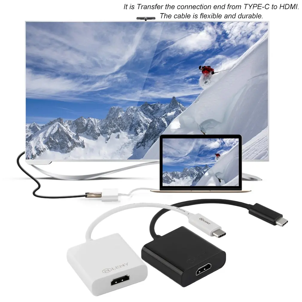 Адаптер ONLENY type-C к Hdmi Tipo C Macho Para HDMI дисплей монитор Кабо адаптер Para
